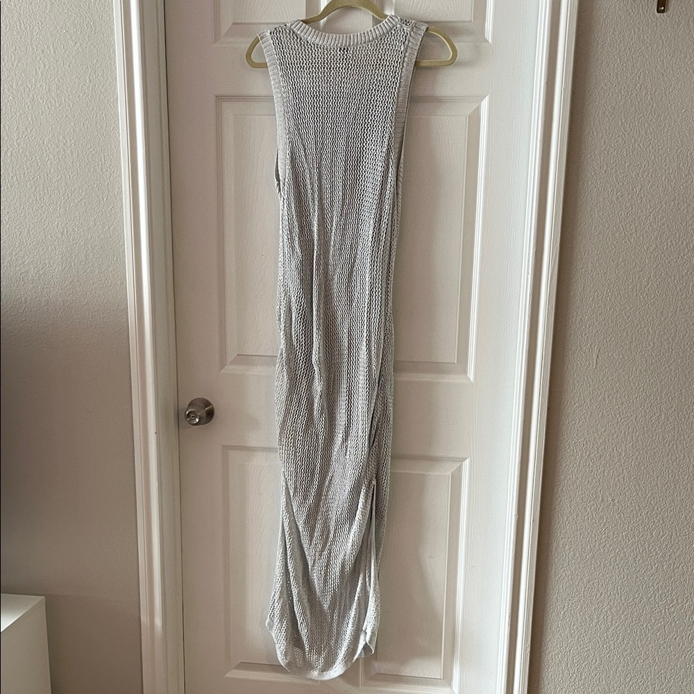 A New Day Silver Knit Dress - Picture 4 of 4